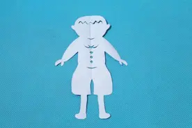 剪纸男孩 人物剪纸视频教程大全 儿童亲子手工DIY教学