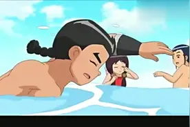 甜心格格，柔柔和华伦在水里游泳？大家也一起来游泳