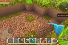 迷你世界小学生疯狂锄地的乐趣