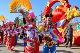 河北：传统文化庙会闹新春图片