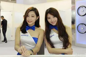 一大波台妹清纯来袭！2016台北国际自行车展图片