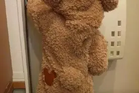 过年怎么穿？打造出真实的熊！孩！子！图片