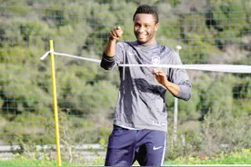 米克尔首练不摆球星架子图片