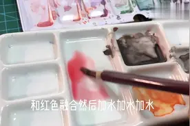 水彩调色教程：水彩画肤色这么调色超自然，你学会了吗？