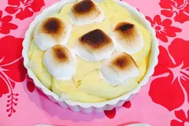 小烤箱也能の棉花糖布丁的做法步骤图片