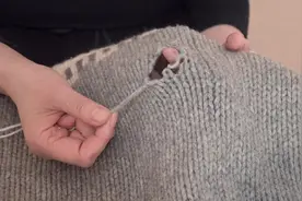 毛衣刮破洞？教你基础针法，简单易学还实用视频封面