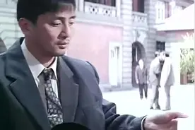 吕良伟版杜月笙，阿山（汤镇业）奉陆月生之命成功刺杀袁啸军，经典
