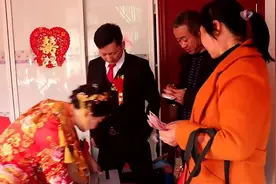 陕西农村婚礼，孙媳妇刚接回来，90岁爷爷奶奶就来给钱视频封面