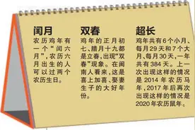 超长待“鸡”！2017鸡年竟长达384天……图片