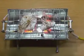 奶粉罐自制迷你烧烤炉，以后可以在宿舍撸串了