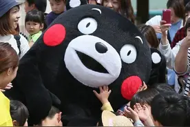 中国网友票选日本各地吉祥物：熊本熊败给群马酱图片