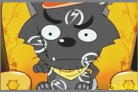 灰太狼吸收了黑大帅的超能力，现在就轮到黑大帅被欺负了