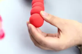 橡皮泥手工制作糖葫芦，就这么简单