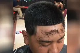 男生剪齐刘海也是很帅的