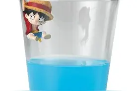日本扭蛋机推出海贼王杯子萌物图片