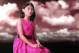 国外小女孩翻唱英文歌，好听极了！