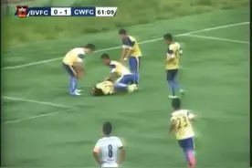 噩耗！球员模仿克洛泽后空翻，头部着地死亡！愿足球远离死亡！视频封面