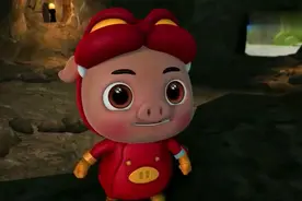 猪猪侠：小红帽妹妹你美食吞什么发光的石头啊