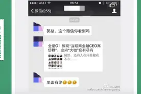 微信“CEO高仿群”遭打假 非实名留下欺诈陷阱图片