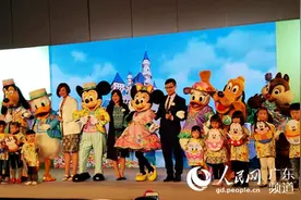 香港迪士尼乐园来穗推广春日亲子游图片