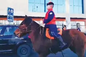 骑马上学，内蒙古真有图片