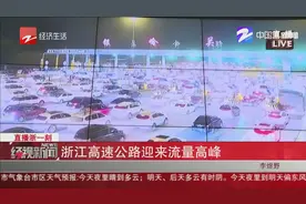 浙江高速公路迎来流量高峰视频封面