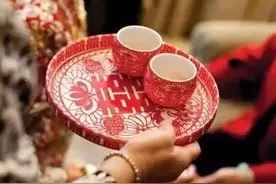 涨知识丨以茶为媒，茶与婚嫁相结合，一生一世不移本图片