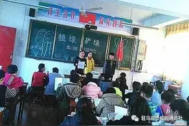 爱护家园从我做起！西平实验小学开展“植绿护绿”活动图片