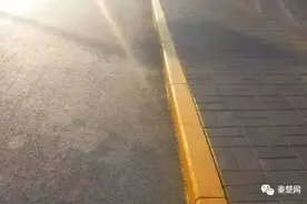 房县司机们注意了！以后去十堰遇到这种“马路边缘刷黄漆”的线，赶紧走！图片