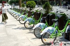 天水公共自行车：解决市民出行“最后一公里”图片