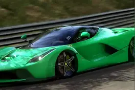 拉法vs布加迪Chiron 纽北赛道比拼，两虎相争，谁能更胜一筹