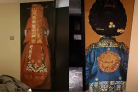 英酒店布置显诡异中国风 网友直呼太恐怖图片