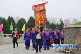 蔡氏宗亲上蔡寻根祭祖图片