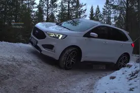 先行看2019款福特锐界越野车雪地性能测试