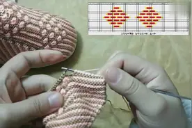 中间中国结棉鞋教程全集 玉儿纺 附带起针表+图纸