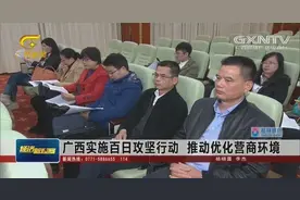经济新观察：广西实施百日攻坚行动，推动优化营商环境视频封面