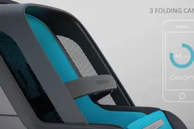 能自动跟着你走的Smartbe Stroller智能婴儿车图片