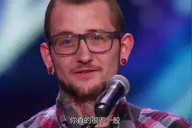 美国达人秀：一首给儿子的歌，父亲深情演唱，听哭观众！