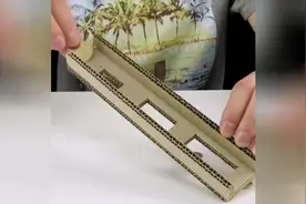 手工DIY用硬纸板制作很有创意的硬币收纳盒