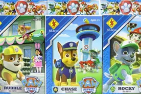 狗狗巡逻队 牧羊犬阿奇 积木公仔 汪汪队立大功 拼装玩具视频封面