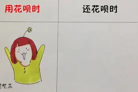 用花呗时vs还花呗时，一对比，还花呗时的表情太真实了！视频封面