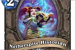 搞趣网：炉石传说虚空幽龙历史研究者龙牌浅析 新卡牌详解图片