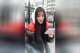 甜美可爱的小女生户外唱《天亮以前说再见》, 网友: 不要天亮!视频封面