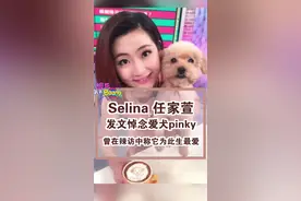 #任家萱selina 爱犬离世，她曾说把遗产继承给狗狗。@抖音短视频