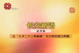 长安新语：让“人才二十三条新政”为大西安助力奔跑（欣丝路）视频封面