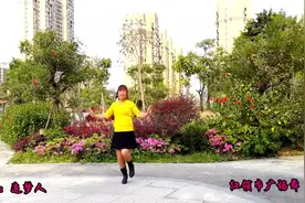 广场舞：《DJ老公》胖女人舞姿跳起来也很美