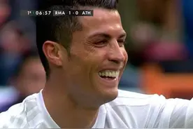 C罗假摔被识破尴尬大笑 主场窝里横客场却球荒!图片