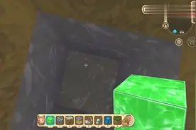 迷你世界如何让方块变成一半的形状还不被破坏