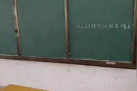 农村老师问：什么动物可以贴到墙上？小女孩竟然这样回答