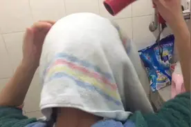 比直接用吹风机还快的头发速干法
